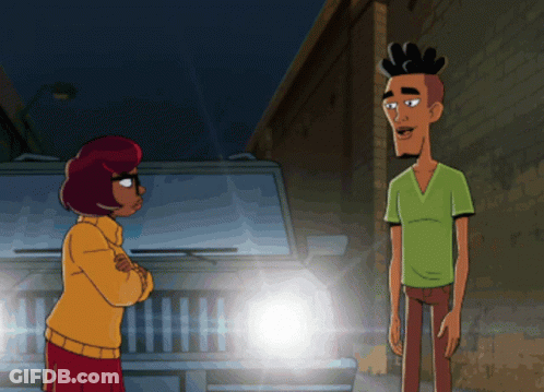 Man And Woman Standing Next To Each Other GIF