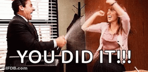 Man And Woman Standing Next To Each Other GIF