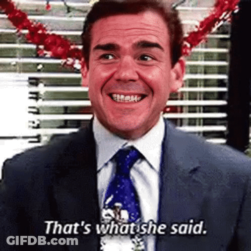 Man And Woman Standing Next To Ota GIF