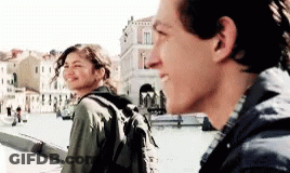 Man And Woman Standing Together GIF