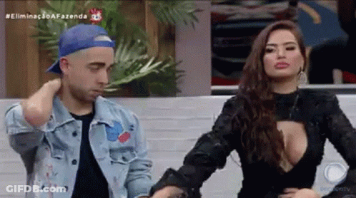 Man And Woman Standing Together GIF