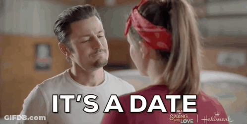 Man And Woman Standing Together GIF
