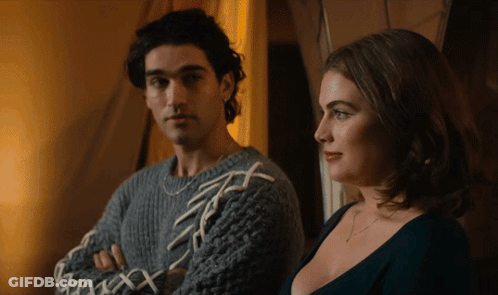 Man And Woman Standing Together GIF