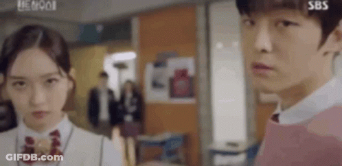 Man And Woman Standing Together GIF