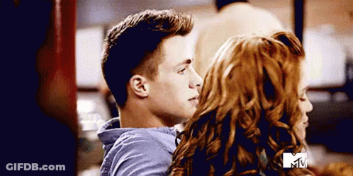 Man And Woman Standing Together GIF