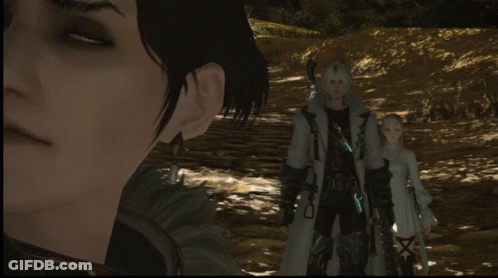 Man And Woman Standing Together GIF