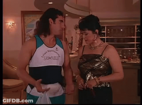 Man And Woman Standing Together GIF