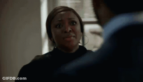 Man And Woman Standing Together Woman Looking At Camera GIF