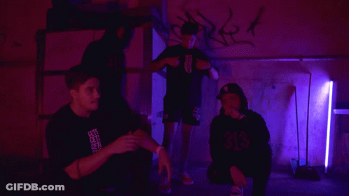 Man And Woman Standing With 313 On Hoodie GIF