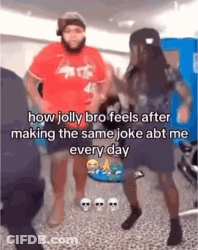 Man And Woman Standing With Skulls On Ground GIF