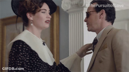 Man And Woman Standing With Thepursuitoflove GIF