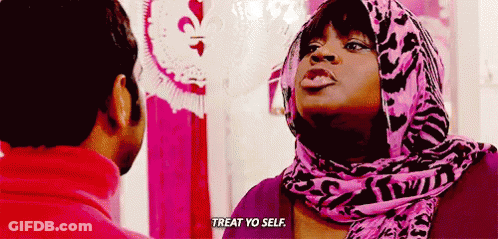 Man And Woman Standing Woman In Leopard Print Scarf GIF