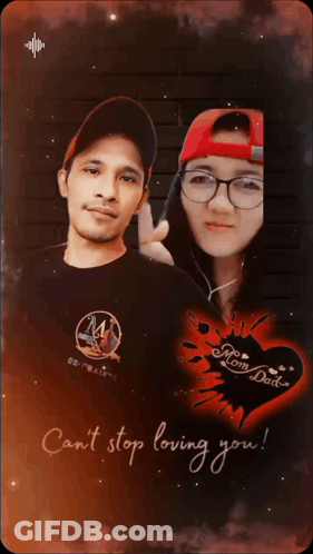 Man And Woman With Cant Stop Loving You GIF
