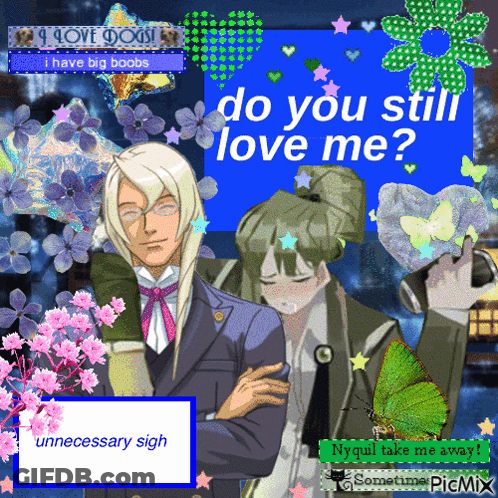 Man And Woman With Do You Still Love Me GIF