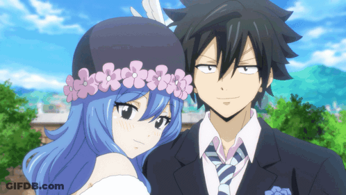 Man And Woman With Flower Crown GIF