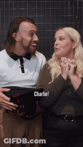 Man And Woman With Operation Mincemeat GIF