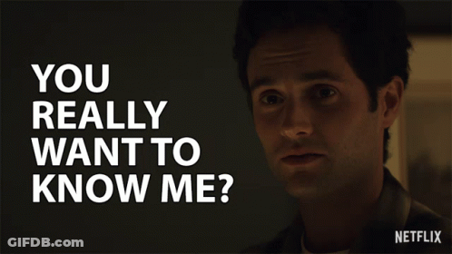 Man Asking If He Really Wants To Know Me GIF