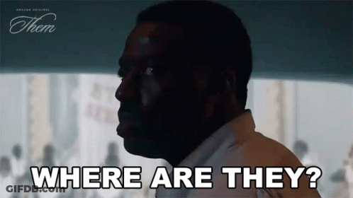 Man Asking Where Are They Looking Out Window GIF