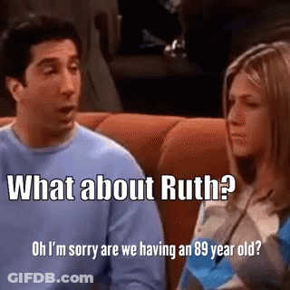 Man Asking Woman What About Ruth GIF