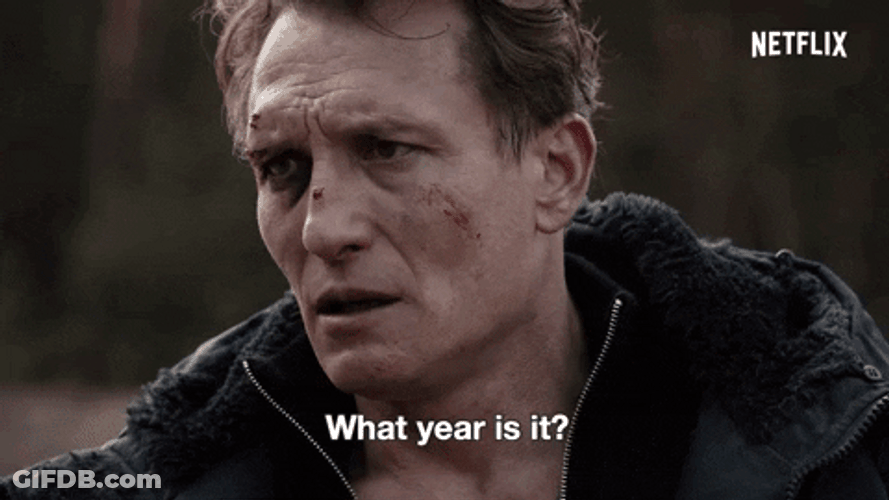Man Asking Woman What Year Is It GIF