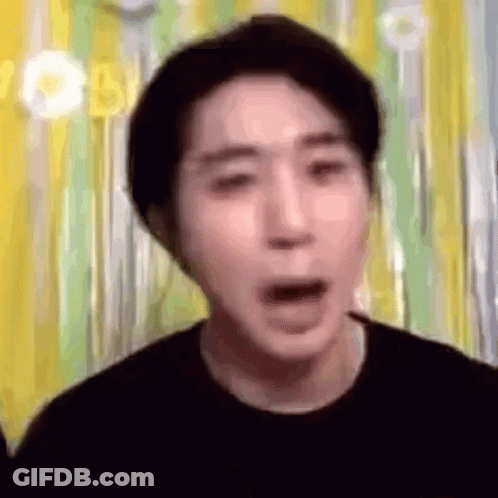Man At Blackboard Saying It's Colin GIF