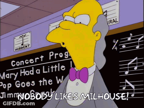 Man At Concert Program Sign GIF