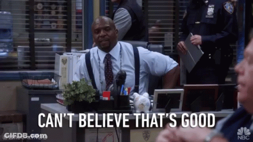 Man At Desk Can't Believe That's Good GIF