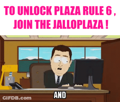 Man At Desk To Unlock Plaza Rule 6 Join Jalloplaza GIF