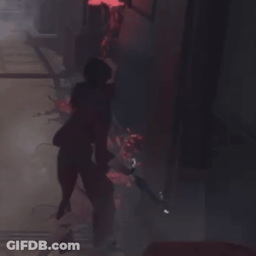 Man At Grill With Spatula Happy Father's Day GIF
