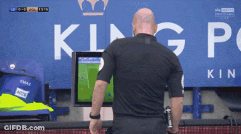 Man At King's Park Sign GIF