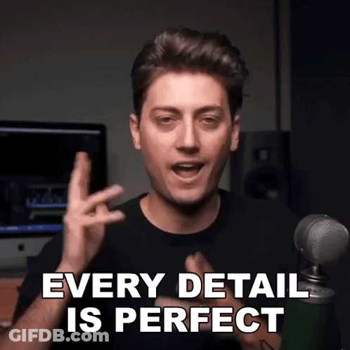 Man At Microphone Saying Everything Is Perfect GIF