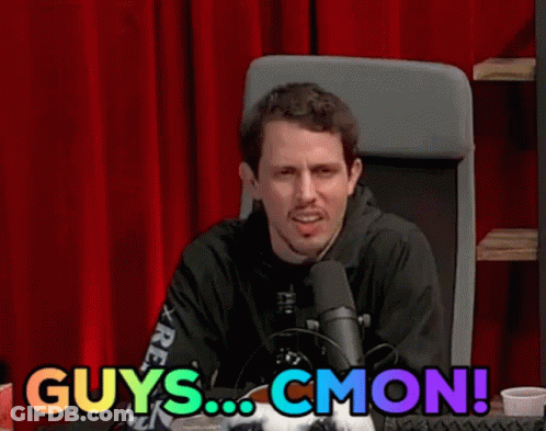 Man At Microphone Saying Guys Cmon GIF