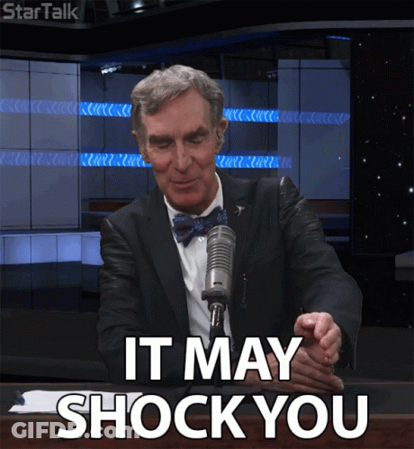 Man At Microphone Saying It May Shock You GIF
