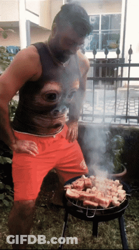 Man At Microphone Saying May God Bless America GIF