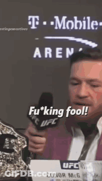 Man At Microphone Saying Thank You Sir GIF