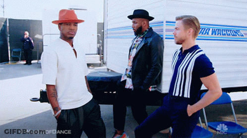 Man At Microphone World Of Dance GIF
