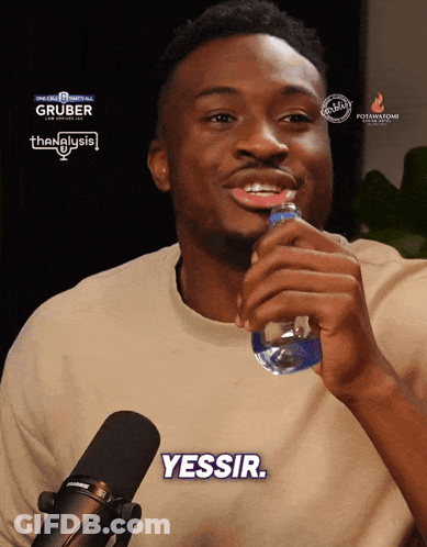 Man At Microphone Yessir GIF