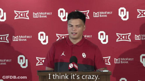 Man At Podium Saying I Think It's Crazy GIF