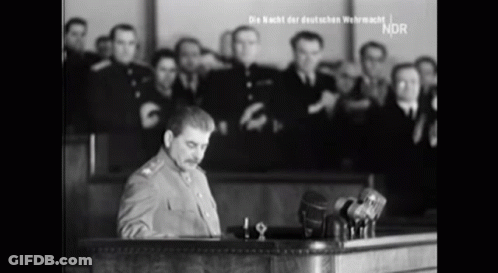 Man At Podium With NDR GIF