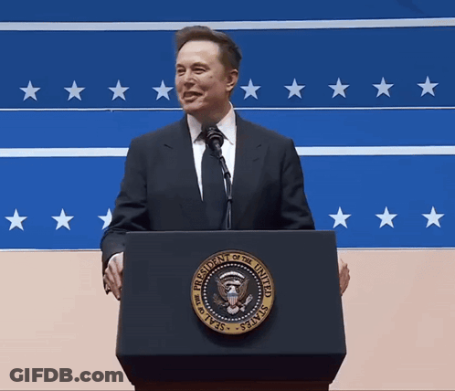 Man At Podium With Presidential Seal GIF