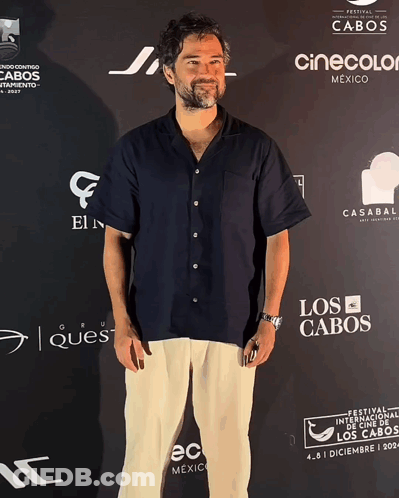 Man At Red Carpet Los Cabos GIF