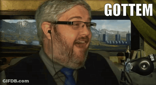 Man At Table With Red Bowl Saying Stop Talkn To Me GIF