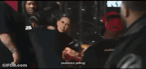 Man Attacked By Group Says Saucy Get Her Bitch Get Her Bitch GIF