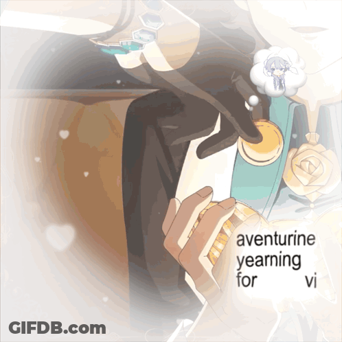 Man Aventurine Yearning For Vi GIF