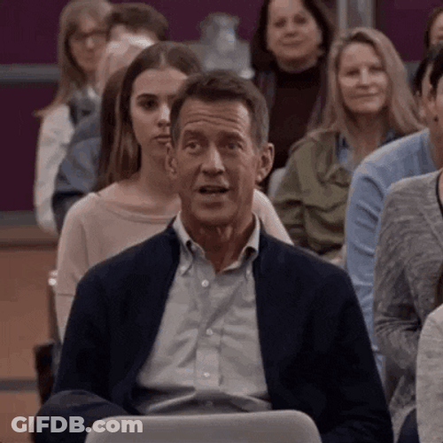 Man Awkward Claps GIF