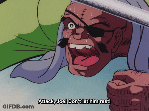 Man Bandage Attack Joe Don't Let Him Rest GIF