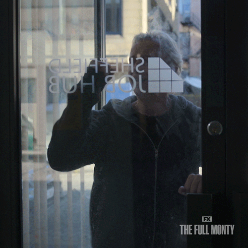 Man Banging Door Let Me In Meme GIF