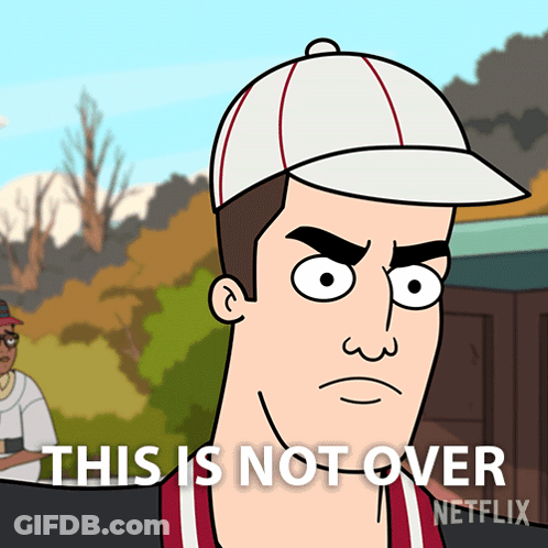Man Baseball Cap This Is Not Over Netflix GIF