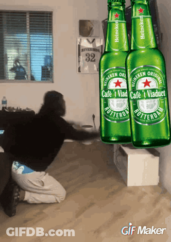 Man Before Shoe Shelf Saying Do Pang GIF