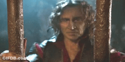 Man Behind Bars Saying I'm Waiting GIF